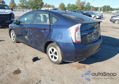 2013 Toyota Prius Four из США, поврежденный, VIN JTDKN3DU4D0350682